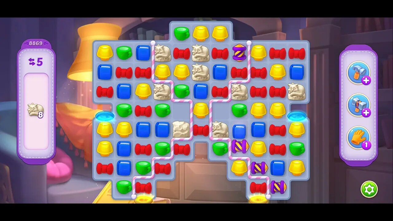 Playrix Homescapes Gameplay Walkthrough Level 8869