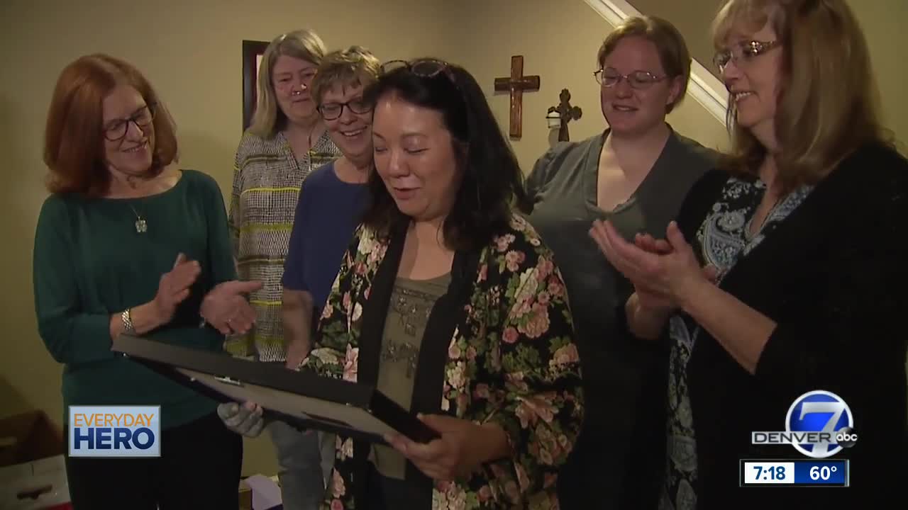 7Everyday Hero Paula Matsumoto leads group to craft bags of hope for chemo patients