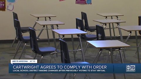 Some Arizona school districts scrambling to comply with Ducey's order