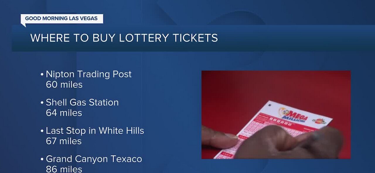 Where you can buy lottery tickets if you live in Nevada