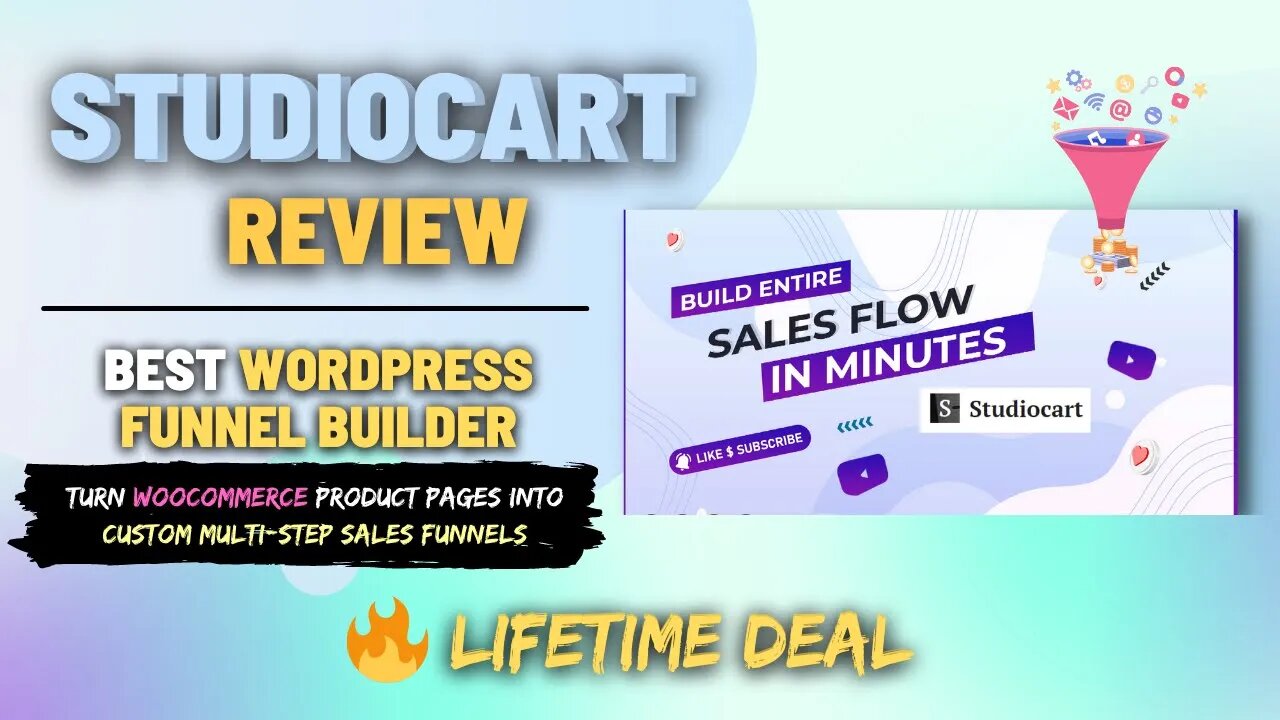 StudioCart Review [Lifetime Deal] | Add order bumps and One-click upsells, Flash sales & More