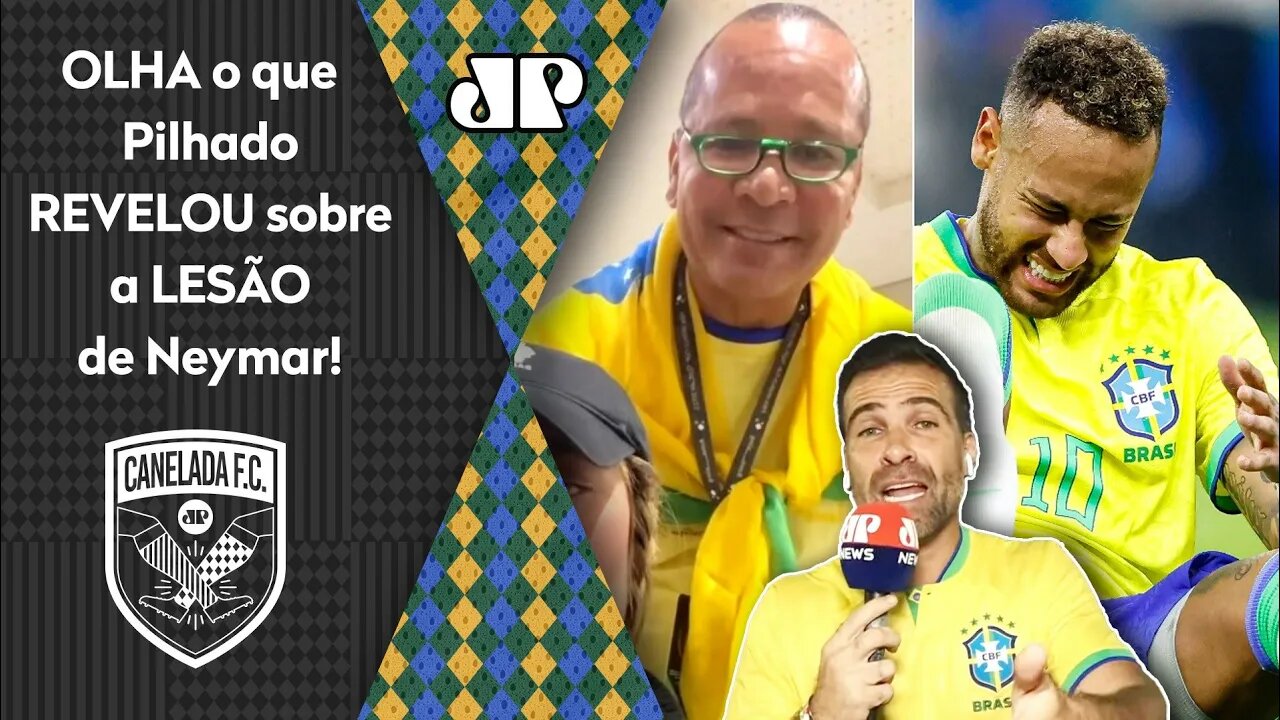 "É INFORMAÇÃO! O pai do Neymar ME FALOU AGORA que..." LESÃO na Copa PREOCUPA? Pilhado FAZ REVELAÇÃO