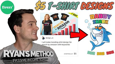 I Paid $5 For a T-Shirt Design (FIVERR GIG REVIEW #2)