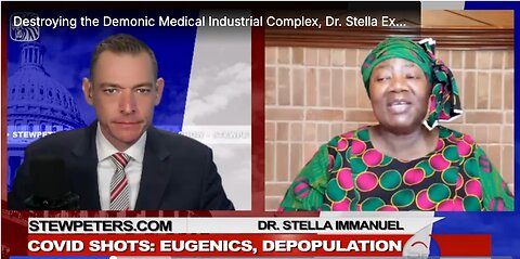 Destroying the Demonic Medical Industrial Complex, Dr. Stella Exposes Depopulation Vaxx Program