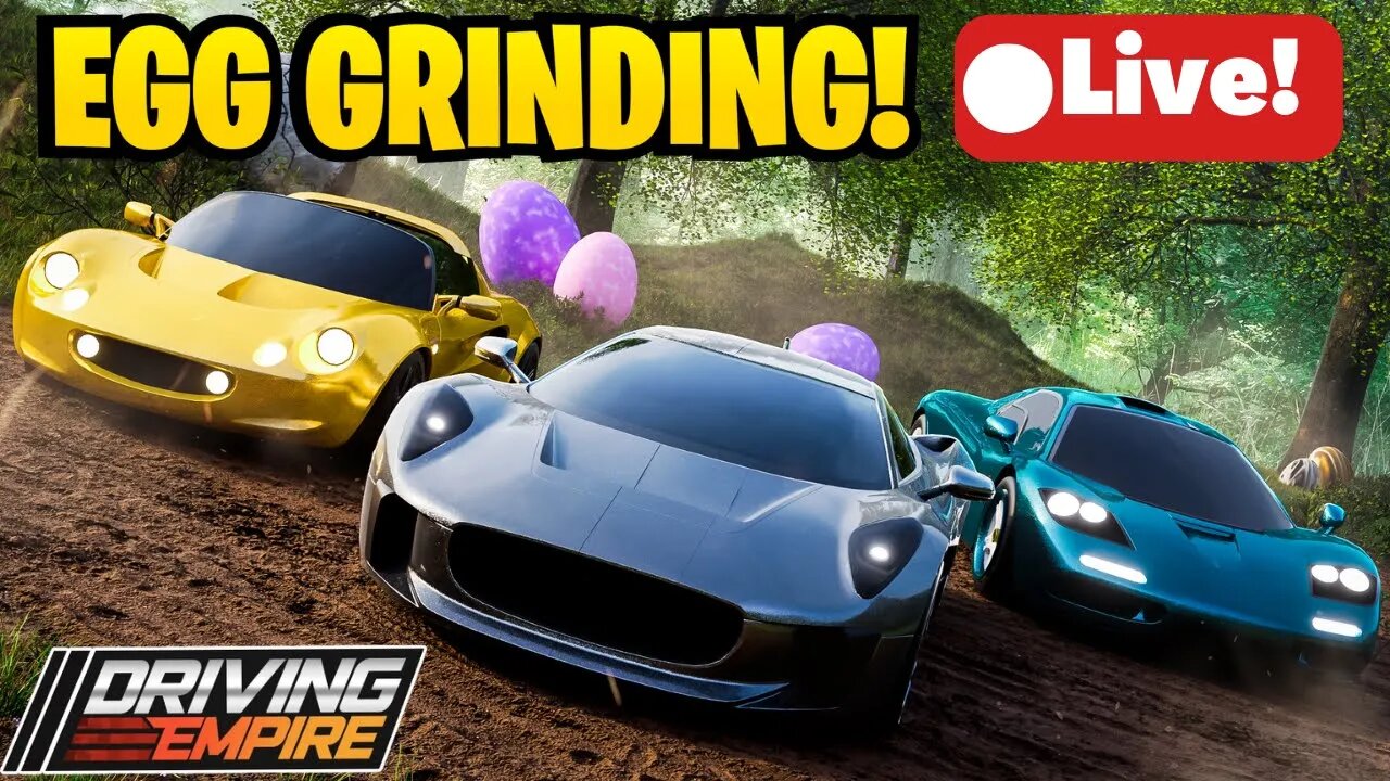 GRINDING for EGGS with FANS in Driving Empire!