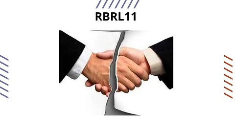 #rbrl11 RECISÃO DE CONTRATO