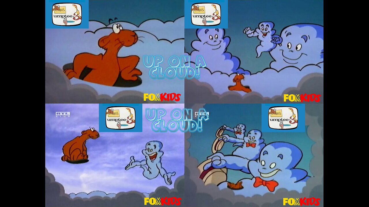 Channel Umptee 3 (Obscured 90's Kids WB Show) Musical Number Moments - Up on a Cloud Song [Remastered]