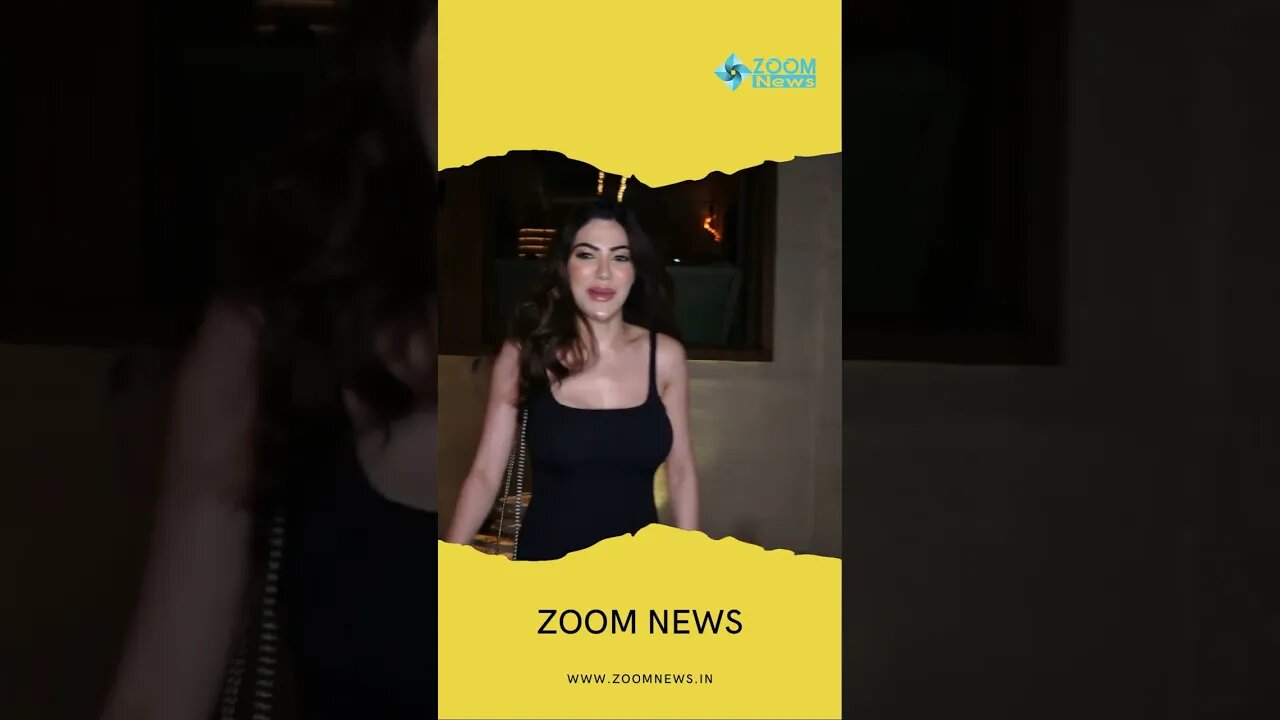 Nikki Tamboli Spotted At Night Party 🔥📸 #shorts