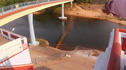 Sringeri Sharavathi River Bridge In sringeri sharadamba Temple