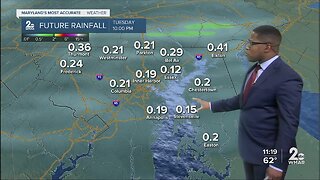 WMAR-2 News Weather at 11