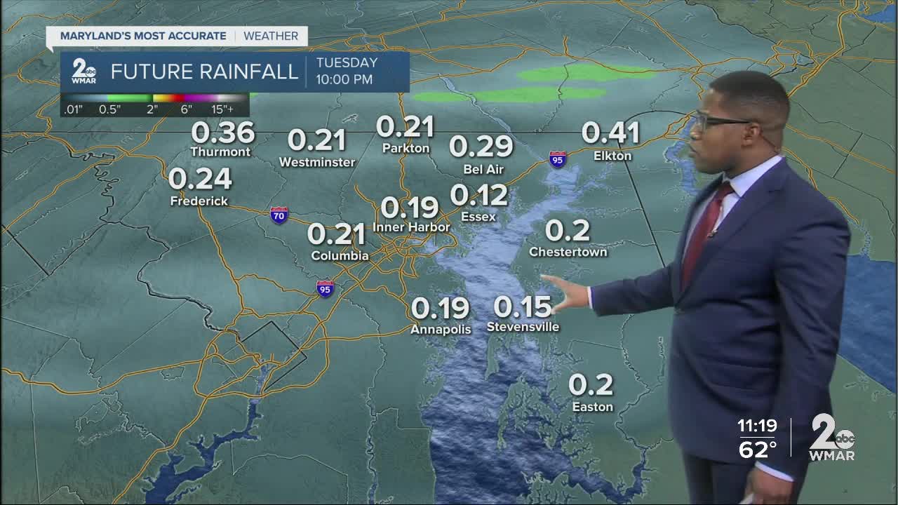 WMAR-2 News Weather at 11