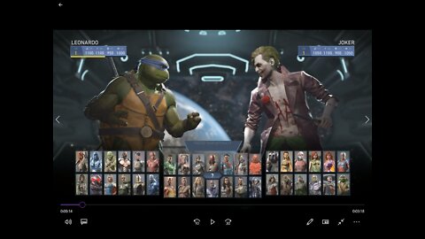 Injustice Legendary 2 Edition Leonardo Vs Joker