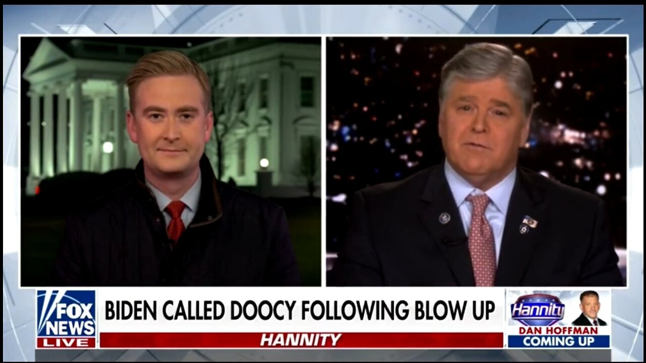 Doocy Reveals What Biden Said To Him In A Phone Call After Calling Him À SOB