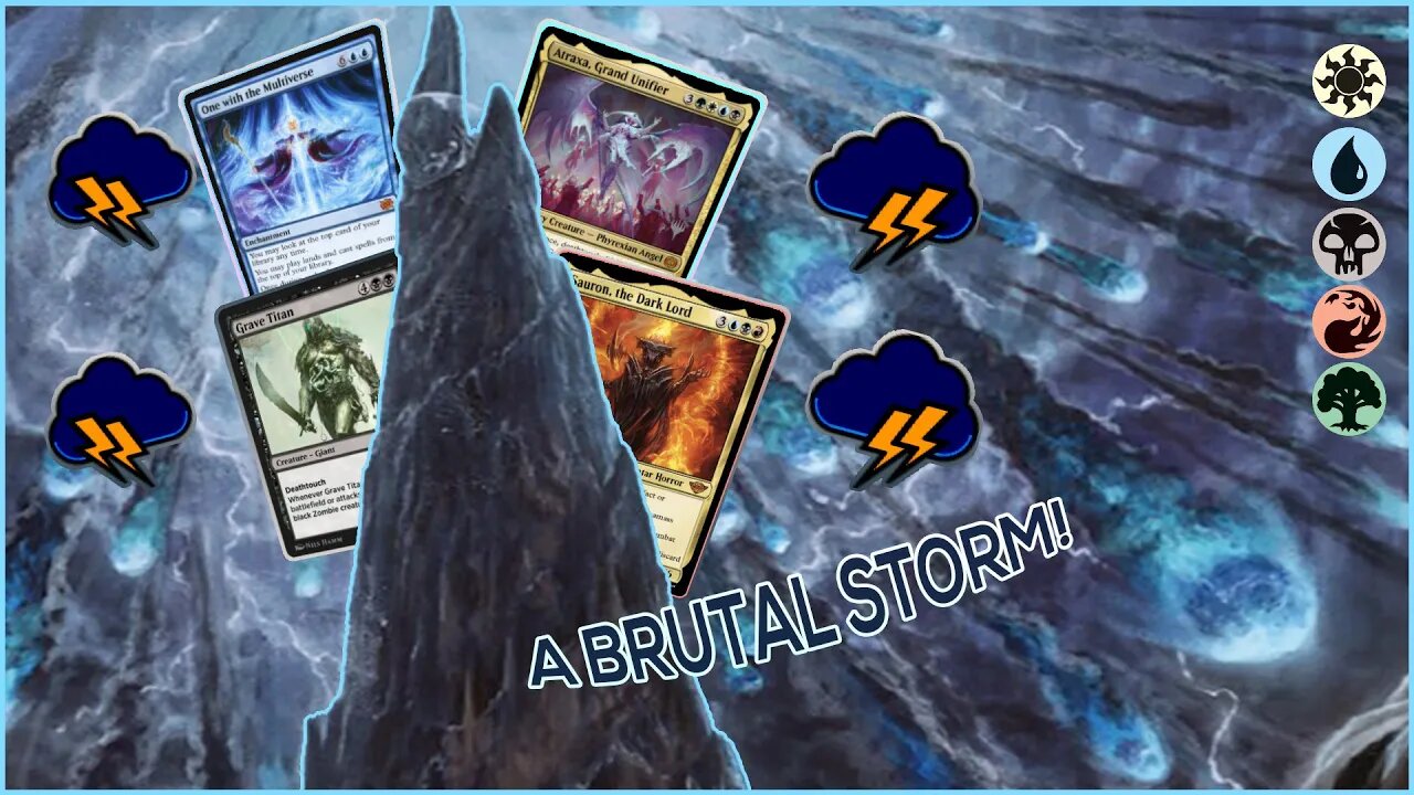 Card Gamer unleashes a Storm of Brutality in #mtgarena Historic