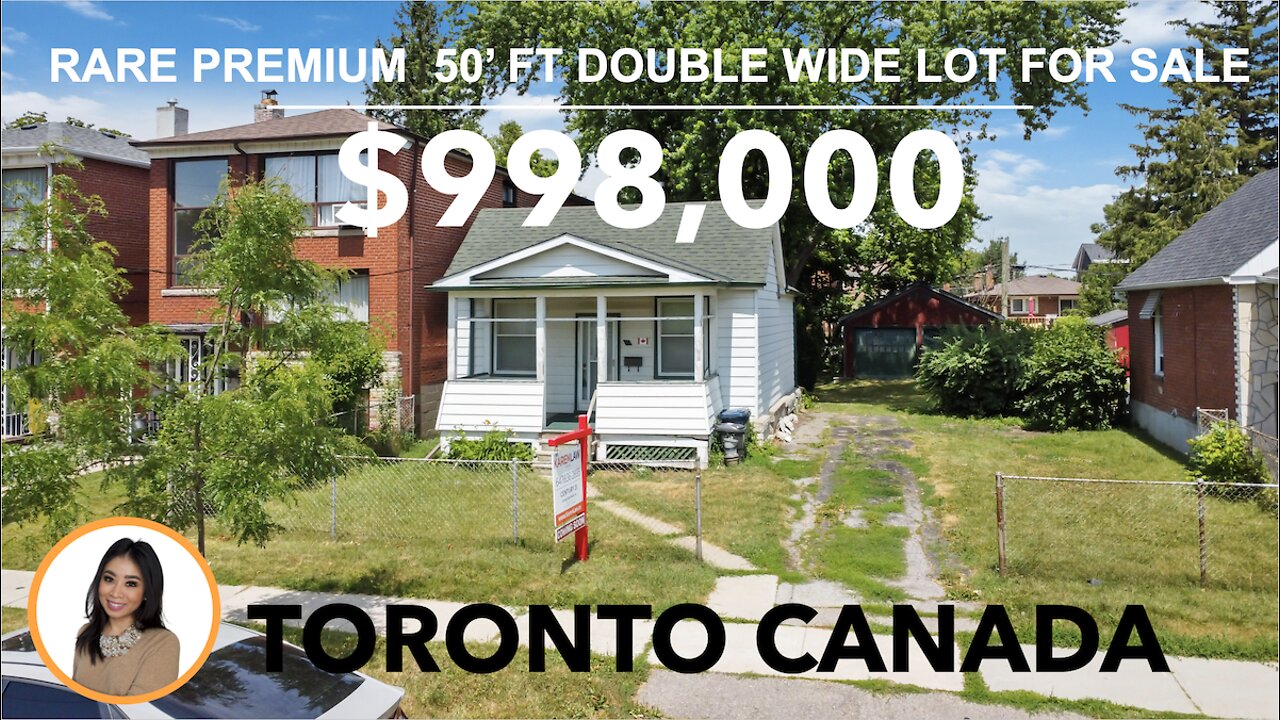 Rare Double Lot For Sale in Toronto! 36 Pendeen Ave. Top 10 real estate agents in Toronto