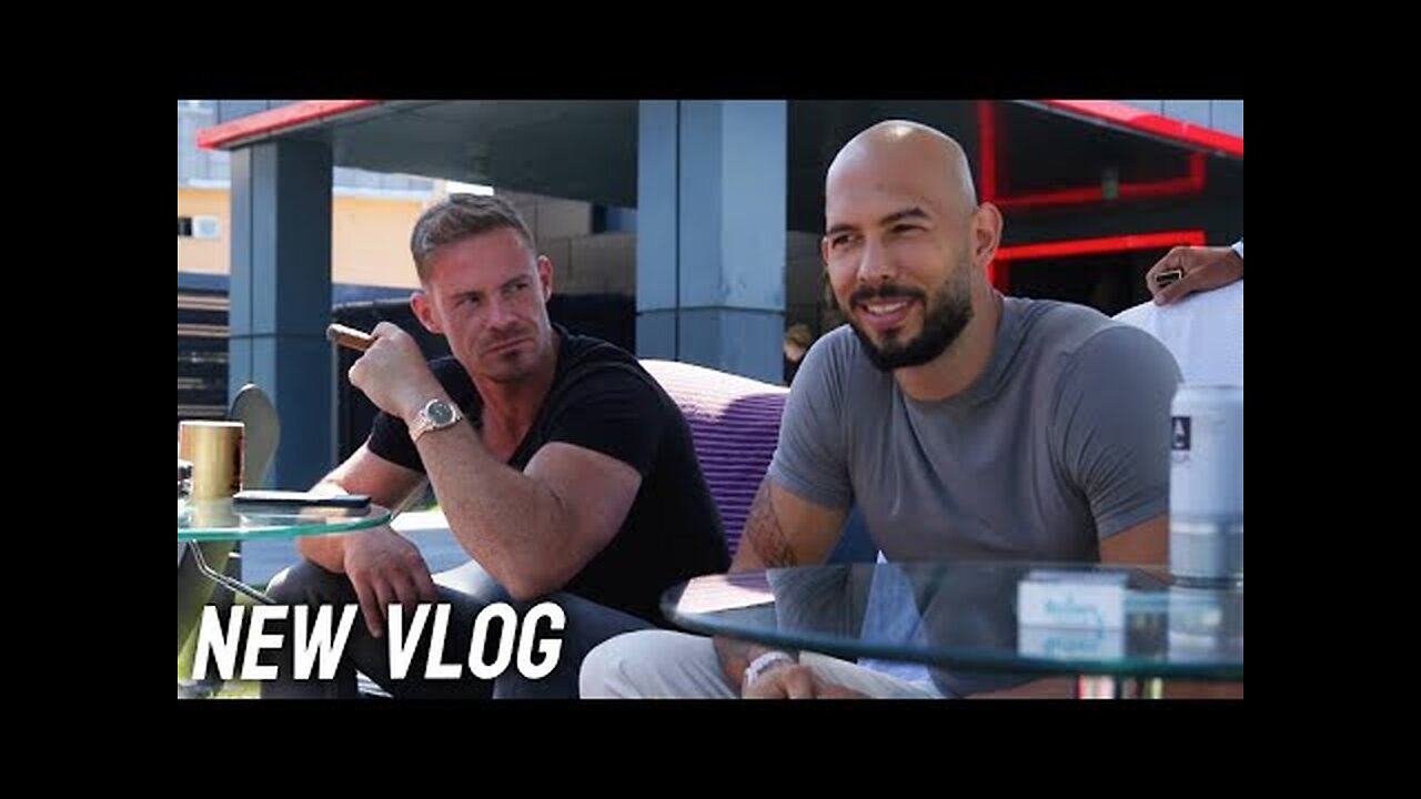 Andrew Tate With Justin Waller After Released (New Vlog)