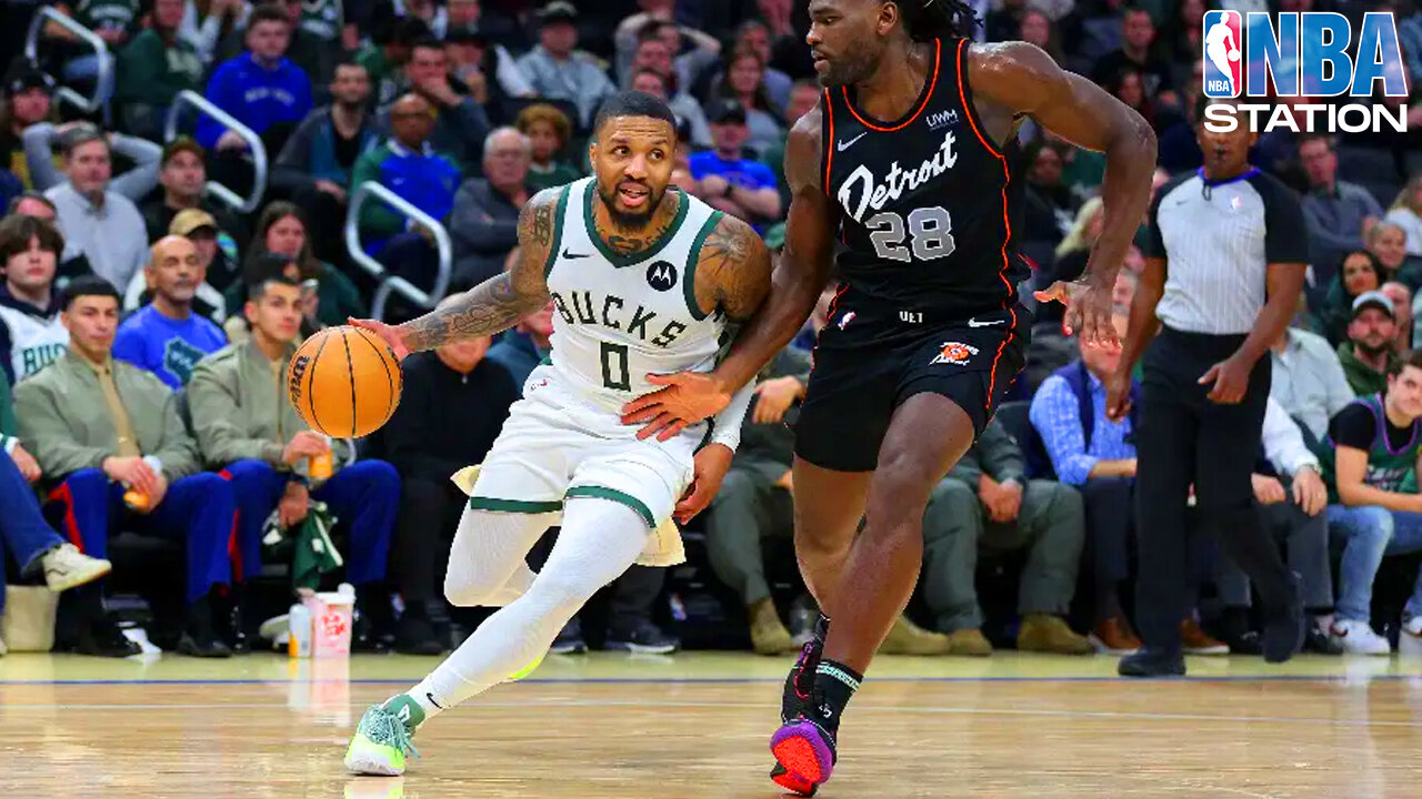 LILLARD RALLIES BUCKS LATE! Bucks 120 - Pistons 118 | GAME RECAP | Nov 8, 2023