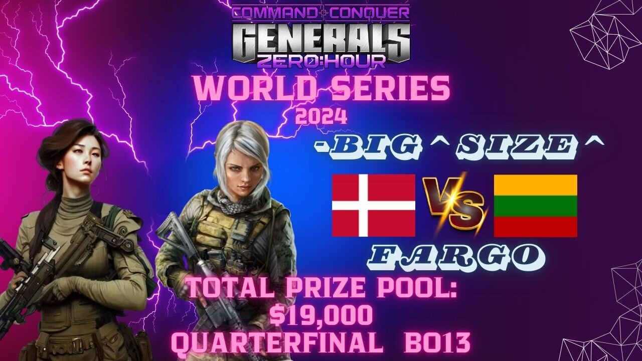 WORLD SERIES 2024 |-BiG^SiZe^ vs Fargo | 1/4 FINAL BO13 CnC #GENERALS #zero_hour