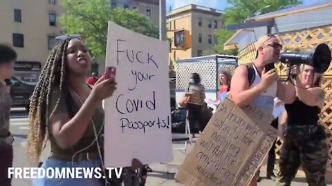 NYC PATRIOTS CHANT "FIRE FAUCI" AS HE SHOWS UP AT A EUTHANASIA CLINIC WITH HEAVY SECURITY