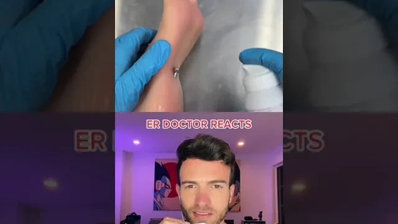 How To Treat A Nail To The Foot?