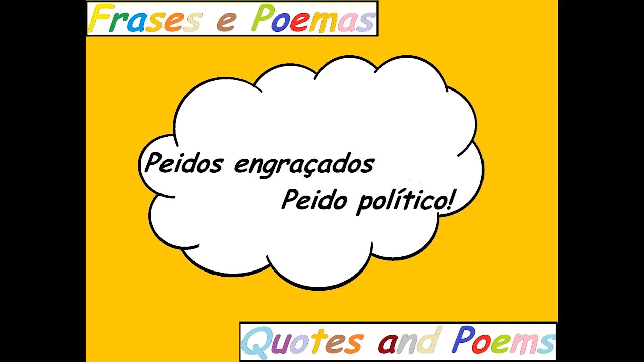 Peidos engraçados: Peido político! [Frases e Poemas]