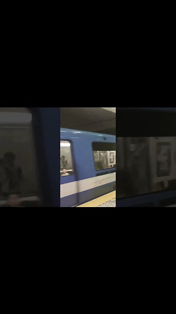 Up-close Montreal vintage metro #viralvideo #montreal #publictransport #oldmontreal #traintravel