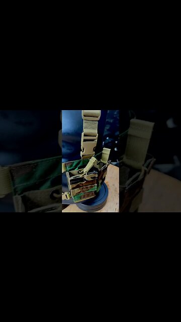 Split Front .308 Chest Rig. #shorts #youtubeshorts #308 #warfighter #tacticalgear #chestrig