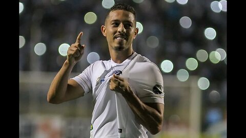 Gol de Jean Mota - Santos 3 x 0 Guarani - Narração de Gabriel Dias