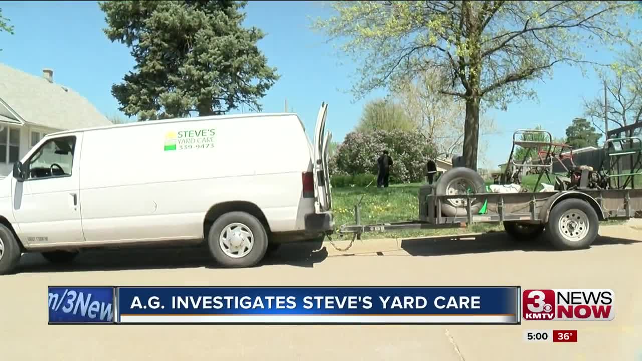 AG's Office investigating Steve's Yard Care