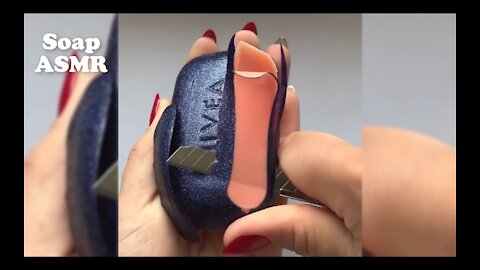 ASMR | Oddly Satisfying Soap Carving (No Talking)