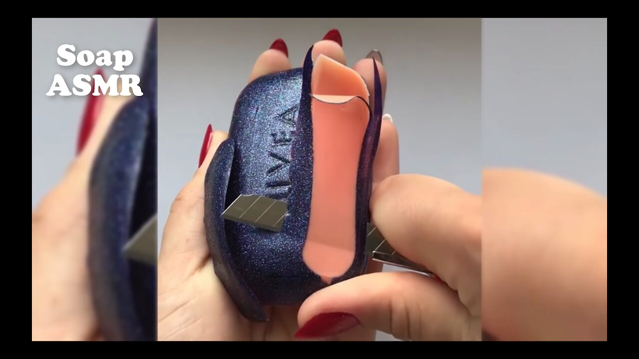 ASMR | Oddly Satisfying Soap Carving (No Talking)