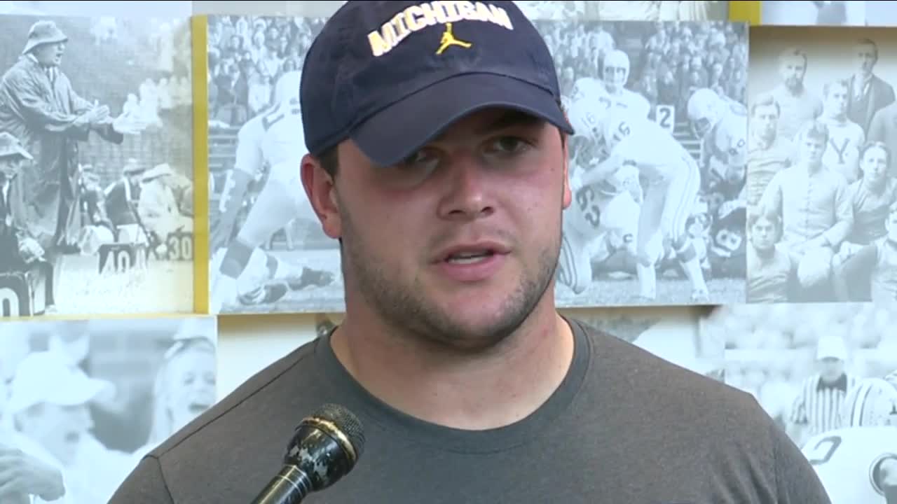 Michigan's Ben Bredeson, Carlo Kemp say team is more focused this year