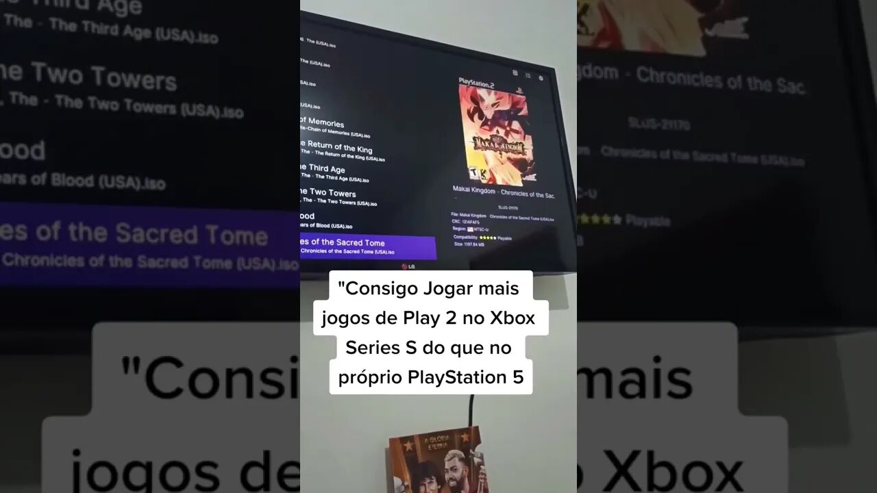 Consigo JOGAR mais Jogos de Ps2 no Xbox Series S do que no próprio PlayStation 5 e Plus