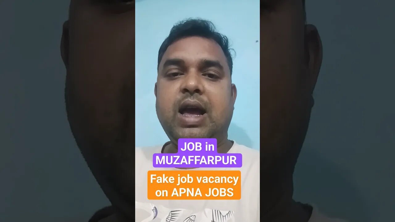 fake JOB VACANCY on Apna app। job vacancy in muzaffarpur Bihar