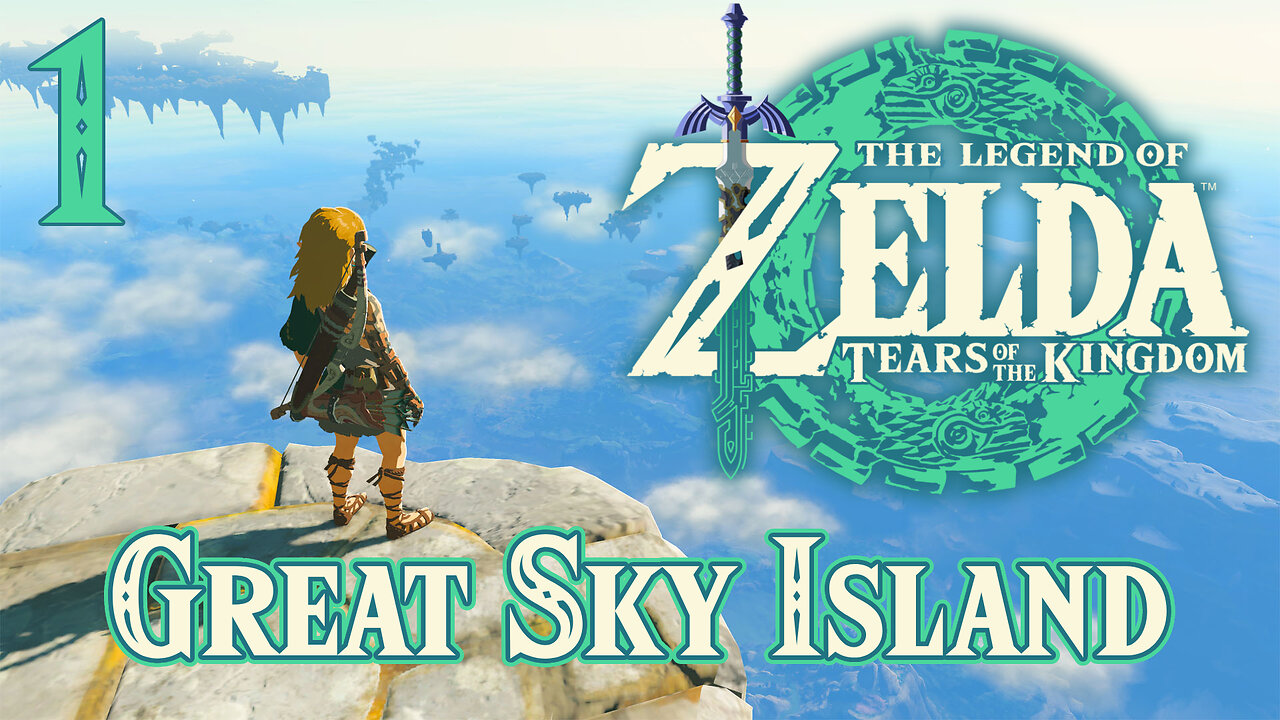 The Legend of Zelda: Tears of the Kingdom - 1: Great Sky Island | Dubbed Walkthrough