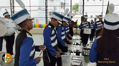 BANDA DE PERCUSSÃO SATURNINO DE BRITO 2022 NA ETAPA FINAL 2022 DA II COPA RECIFE DE BANDAS ESCOLARES
