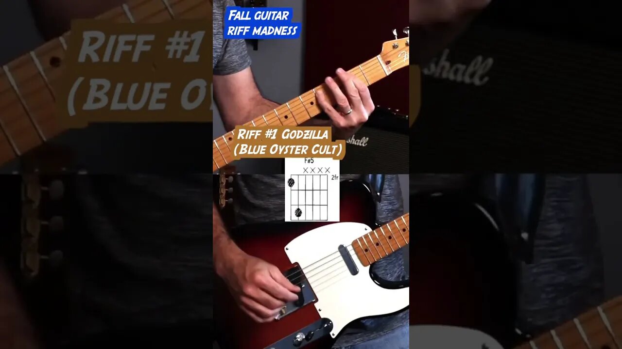 Roctober riff madness. Vote for you favorite riff! #shorts