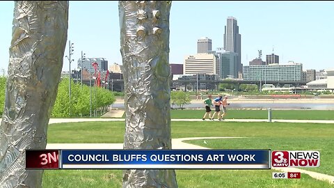 Council Bluffs asks for explanation and who paid for sculpture at River's Edge Park