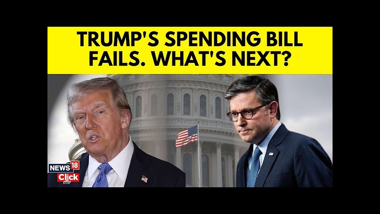 US News | Govt Shutdown, Bill Backed By Trump Fails In The US House | Trump News Today | N18G