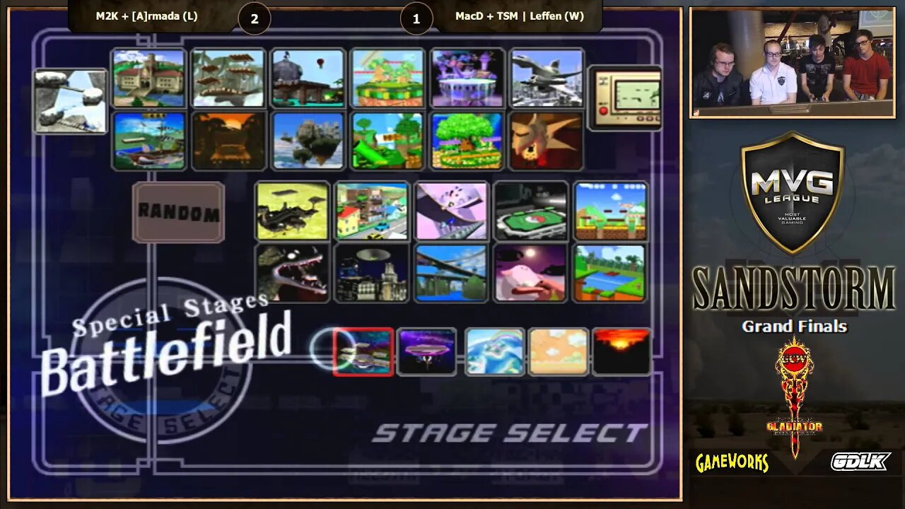 MVG Sandstorm: Doubles GF - MVG COG | Mew2king + [A]rmada vs. MacD + TSM | Leffen