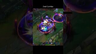 Zed Combo - League of legends