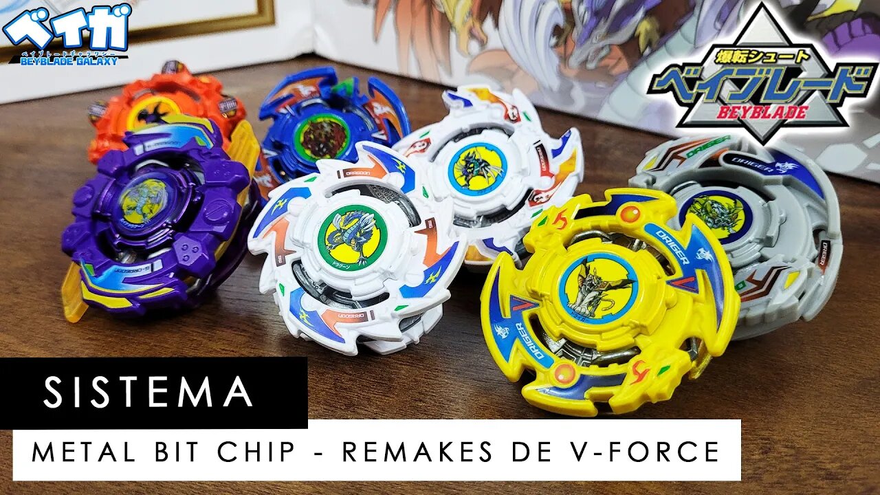 Os sistemas de BEYBLADE BURST - Parte 10 - METAL BIT CHIP