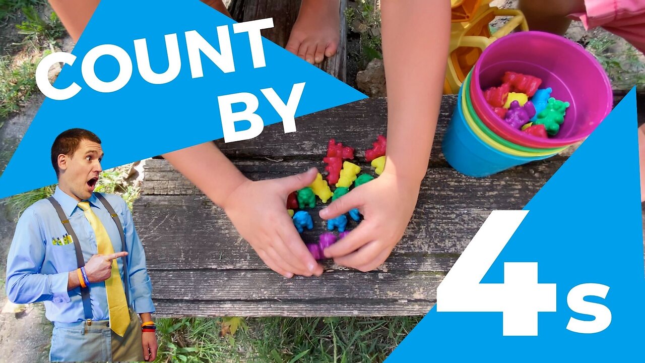 Counting by 4s | Lots of Bears!