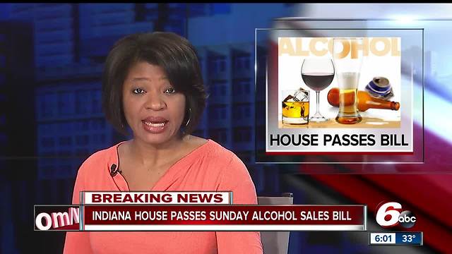 House passes its version of Sunday alcohol sales bill, but there are still a few steps left to go