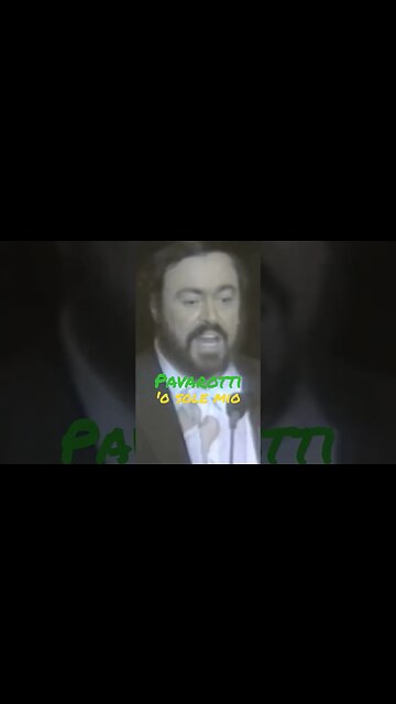 Pavarotti Sings 'O Sole Mio - Subscribe For More #shorts #pavarotti #osolemio