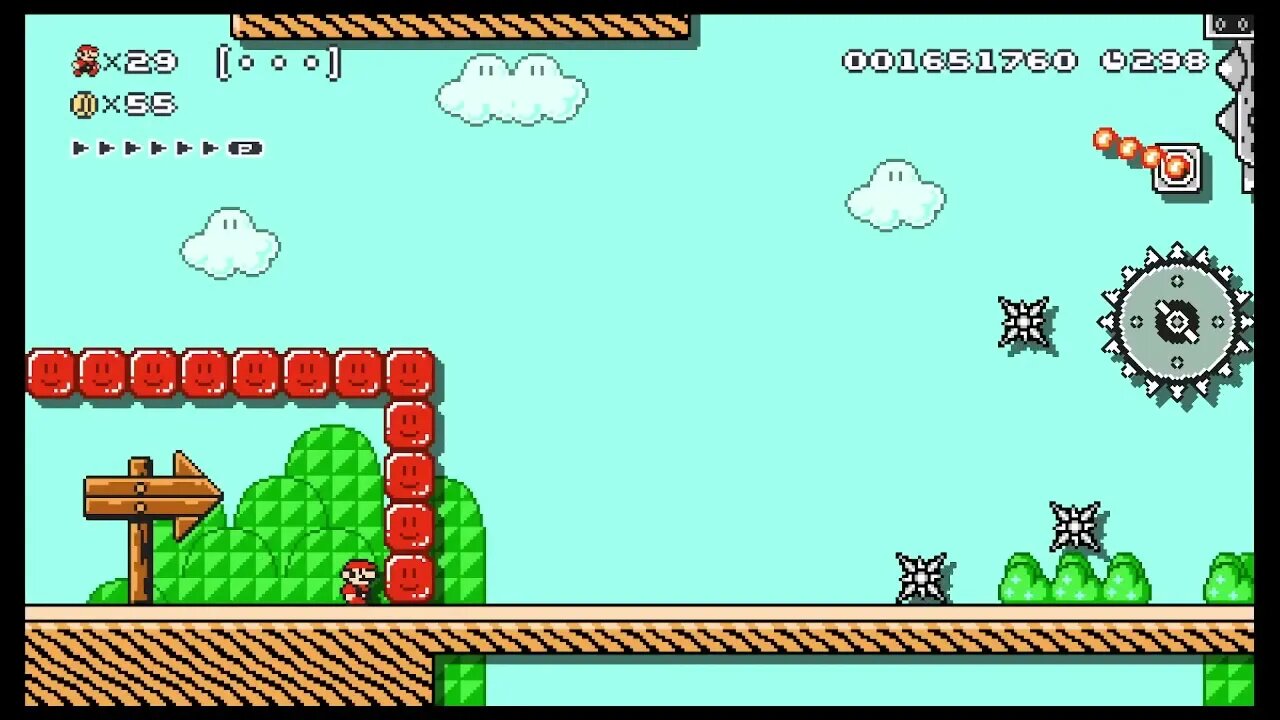 Mario Maker 2 Road to 1000, If I die the video ends 65