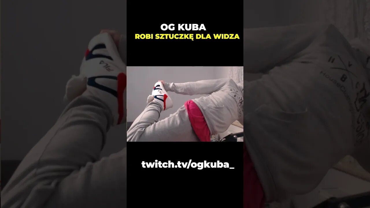 OG Kuba robi sztuczkę dla widza (@ogkuba150) #nitro #ogkuba #twitch #streamer