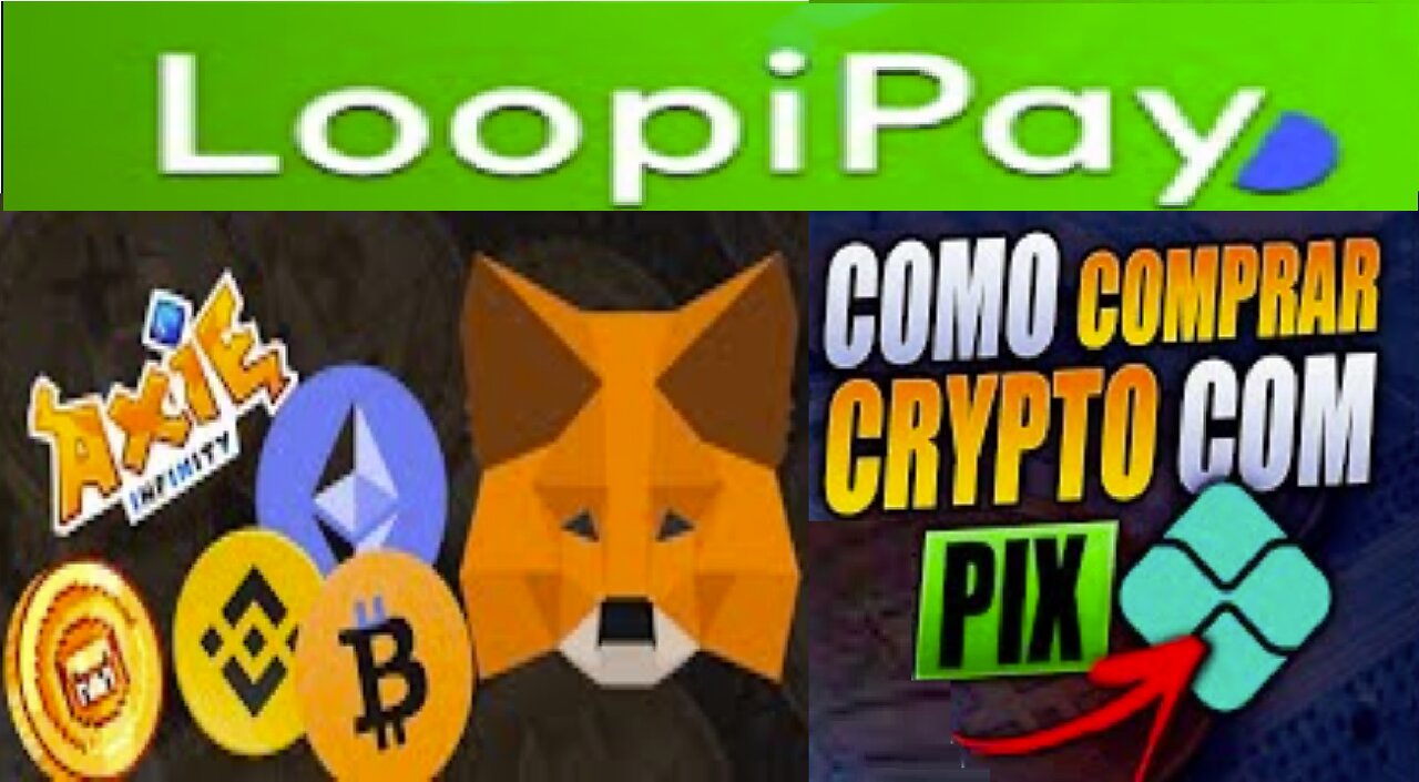 LOOPPAY - Em menos de 30 Segundo Compre e Venda CryptoMoedas via PIX Para sua Carteira ou Exchange