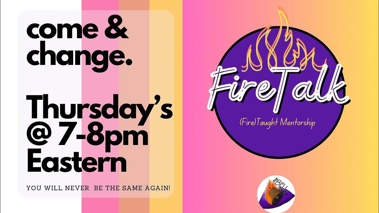 FireTalk Mentorship #1 5/19/23