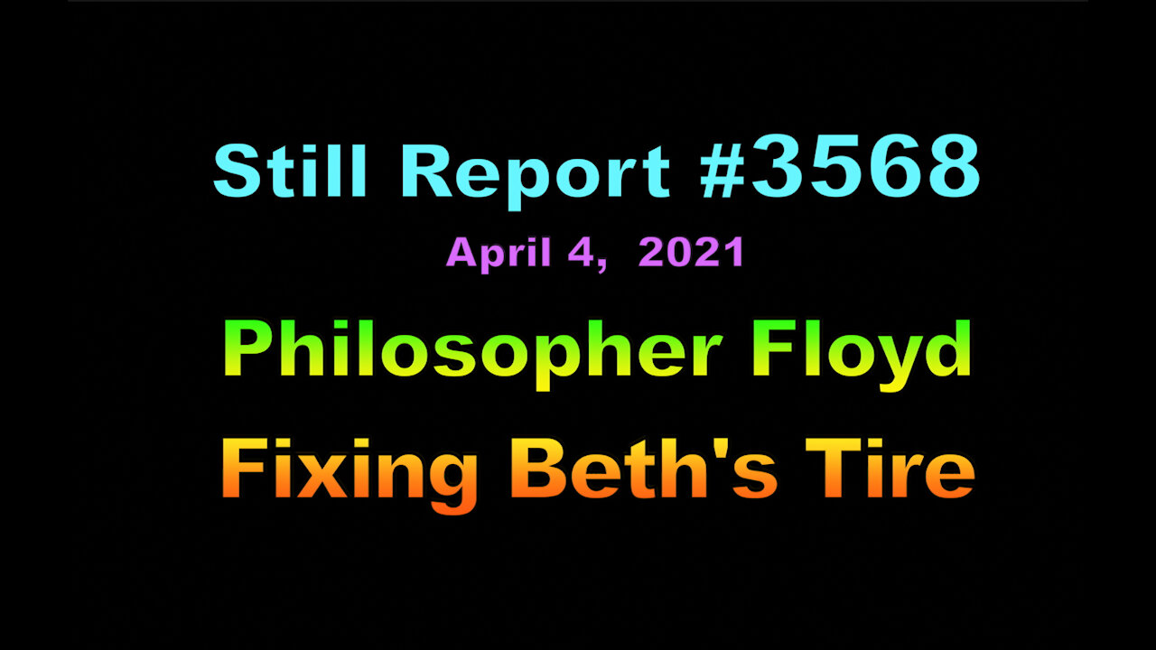 Philosopher Floyd Fixing Beth’s Tire, 3568